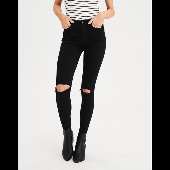 AE Next Level Stretch skinny jeans sz 6L - Picture 1 of 13